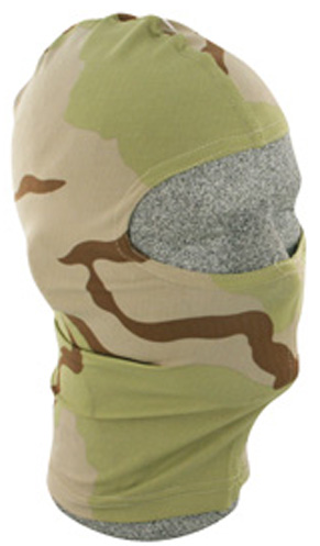 3 Color Desert Camo, Nylon Balaclava